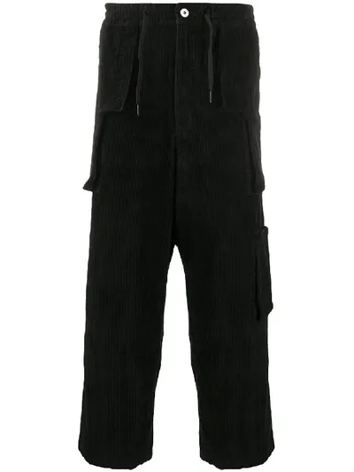 Perks And Mini Return Loose Fit Trousers In Black