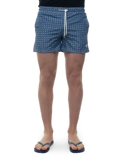 Luigi Borrelli Boardshort Medium Blue Polyamide Man