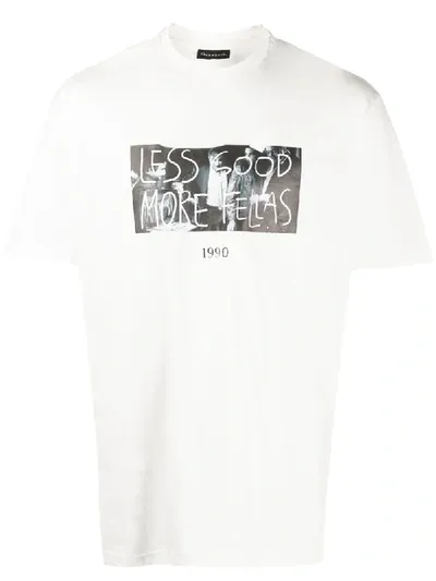 Throwback Good Fellas T-shirt In White