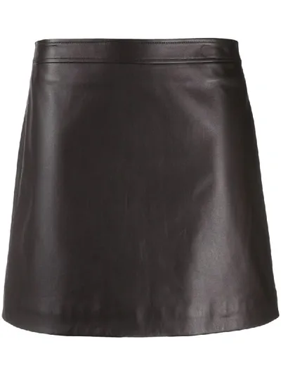 Simonetta Ravizza Mimosa Straight Skirt In Brown