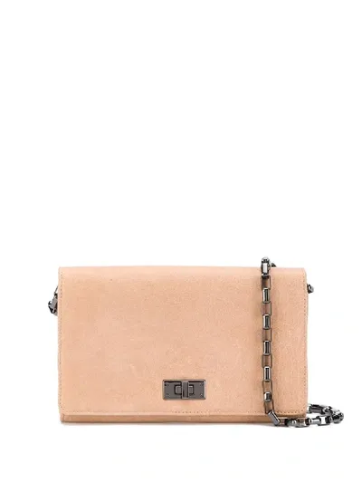 Officine Creative Rectangle Crossbody Bag In Neutrals