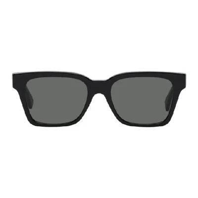 Retrosuperfuture Square Frame Tinted Sunglasses In Black