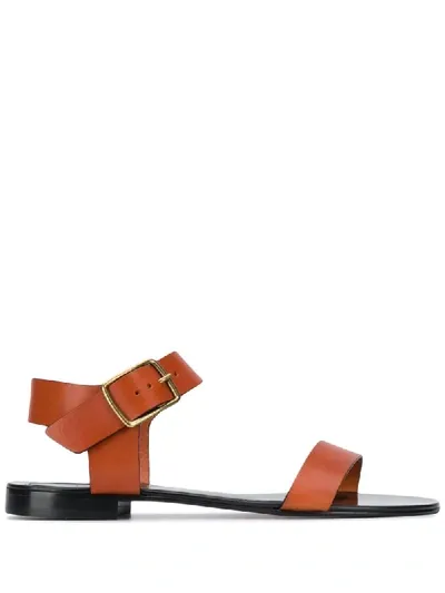 Ba&sh Corto Open-toe Sandals In Brown