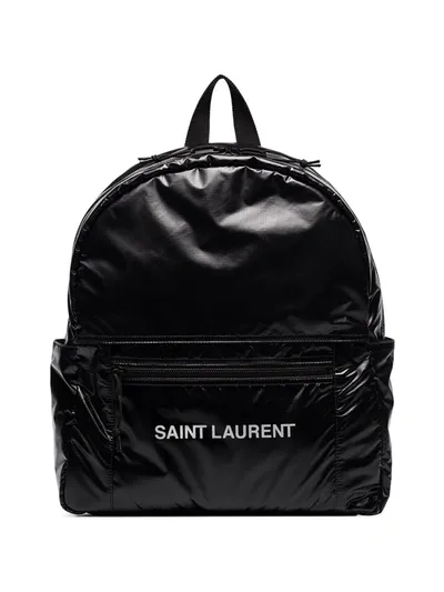 Saint Laurent Nuxx Backpack In Black