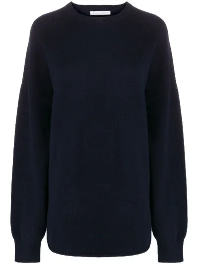 Extreme Cashmere Crewneck Jumper In Blue