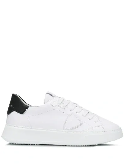 Philippe Model Paris Temple Low-top Sneakers In V007