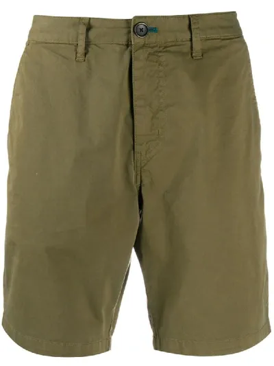 Ps By Paul Smith Knee-length Chino Shorts In Green