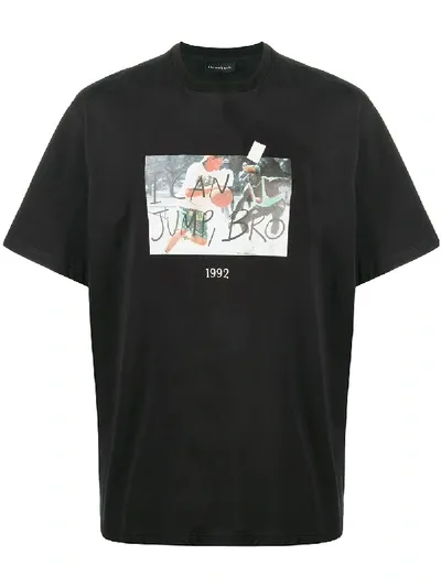 Throwback Jump T-shirt In Black