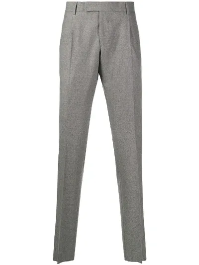 Tonello Slim Leg Trousers In Grey