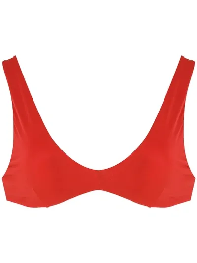 Haight 'top Sport' Bikinioberteil In Red