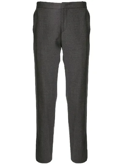 Solid Homme Slim Fit Trousers In Grey