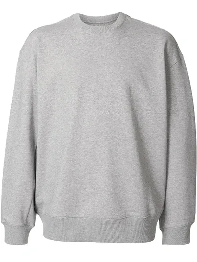 Solid Homme Solid Crewneck Sweatshirt In Grey