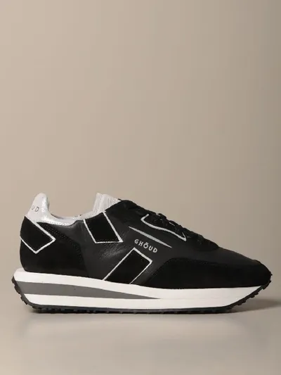 Ghoud Rush-x Panelled Low-top Sneakers In Black