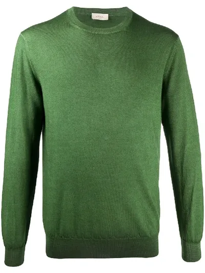 Altea Long-sleeve Knit Jumper In Green