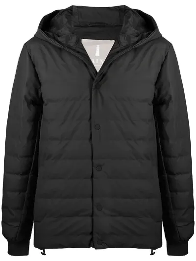 Rains Trekker Hooded Jacket In Black