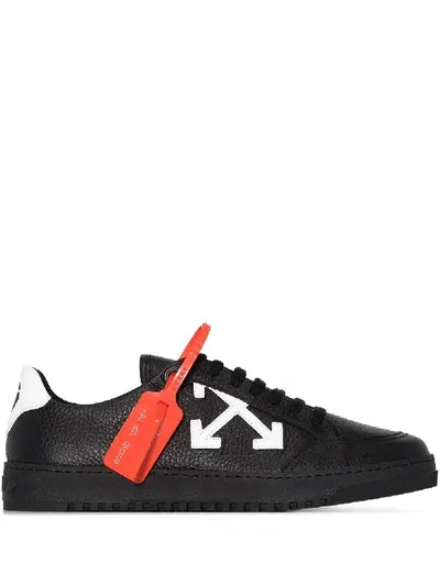 Off-white Black Arrow 2.0 Low Top Leather Sneakers