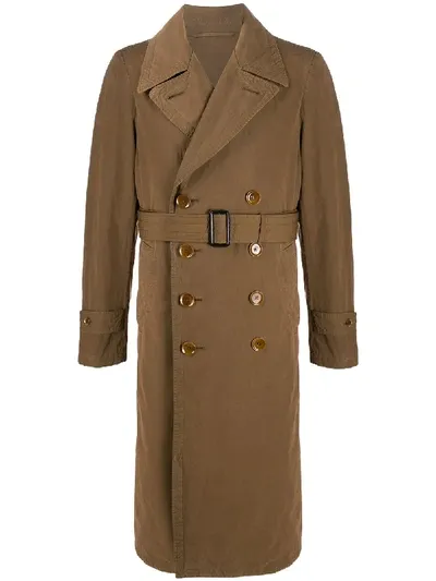 Lemaire Trenchcoat Mit Gürtel In Brown