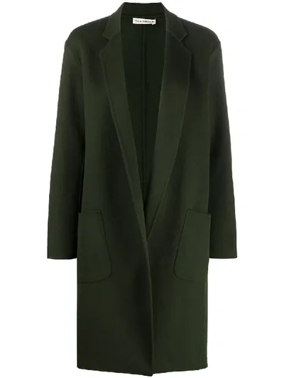 Ulla Johnson Eleanor Single-breasted Coat In Green