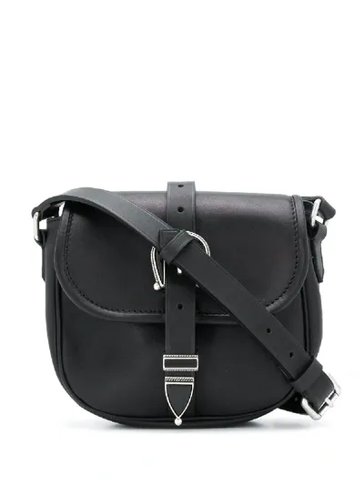 Golden Goose Motif Buckle Shoulder Bag In 90100