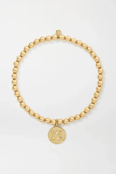 Sydney Evan Gemini 14-karat Gold Diamond Bracelet