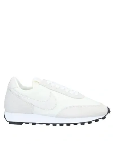 Nike Daybreak Suede & Nylon Sneakers In Ivory