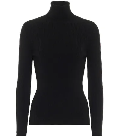 Fusalp Alisier Ii Technical Base-layer Roll-neck Top In Schwarz