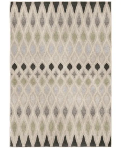 Palmetto Living Riverstone Laveen Cloud Gray 5'3" X 7'6" Area Rug