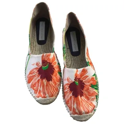 Pre-owned Stella Mccartney Cloth Espadrilles In Multicolour