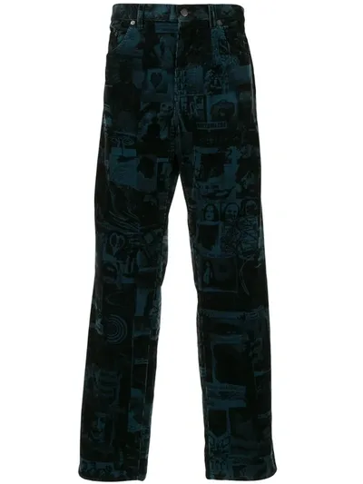 Supreme Vibrations Corduroy Trousers In Black