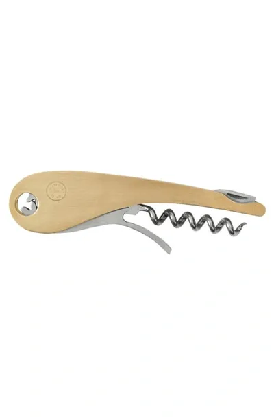 L'atelier Du Vin Soft Machine Brass Wine Opener In Gold