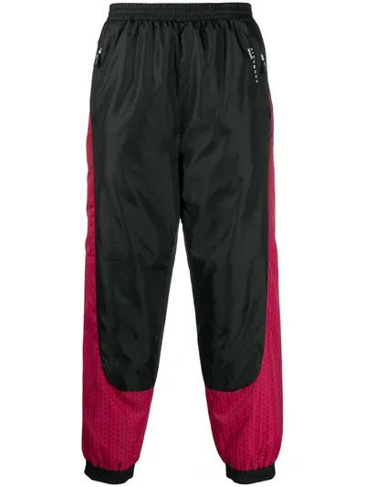 John Richmond Two-tone Track Pants In Black