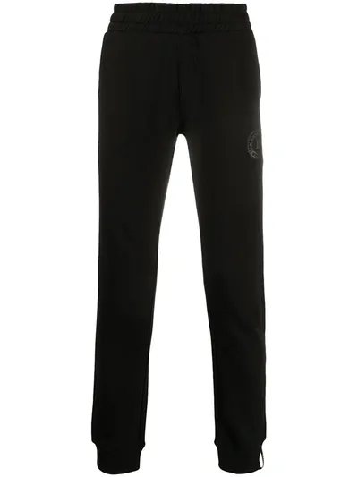 John Richmond Logo Patch Track Pants In Black