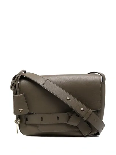 Tila March Lea Messenger Bag In Gray