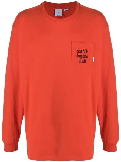 Vans Waffle Lovers' Club T-shirt In Orange