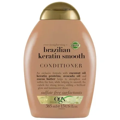 Ogx Ever Straightening+ Brazilian Keratin Smooth Conditioner 385ml