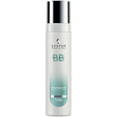 System Professional Bb Volumising, Long Lasting Styling & Heat Protection Foam Mousse 200ml