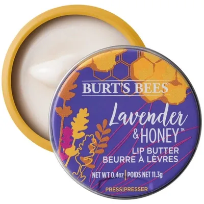 Burt's Bees 100% Natural Moisturizing Lip Butter With Lavender And Honey 11.3g