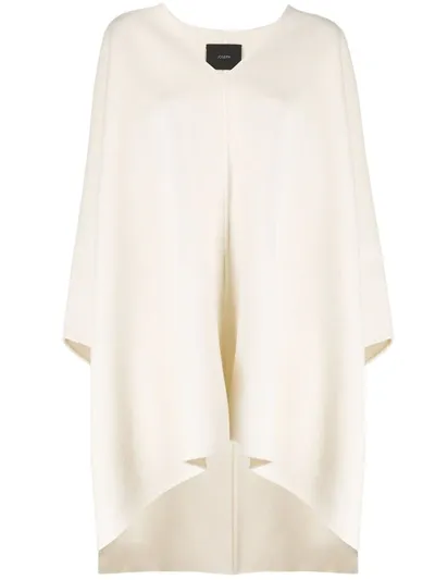 Joseph Wool-cashmere Oversize Cape In Neutrals