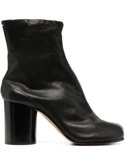 Maison Margiela Tabi Ankle Boots In Schwarz