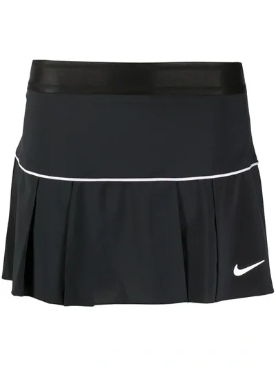 Nike Minirock Mit Falten In Black