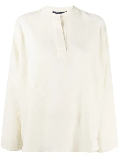 Sofie D'hoore Braga Wowa Wool Top In White