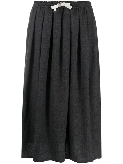 Sofie D'hoore Scully Wowa Wool Skirt In Grey