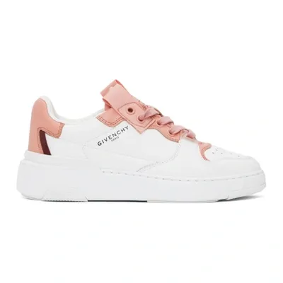 Givenchy Women's Spectre Leather Sneakers In White