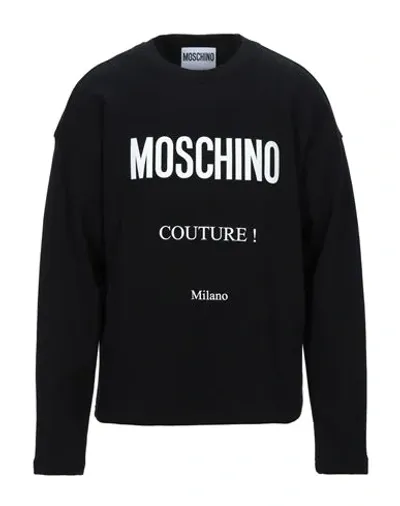 Moschino Sweatshirt In Black