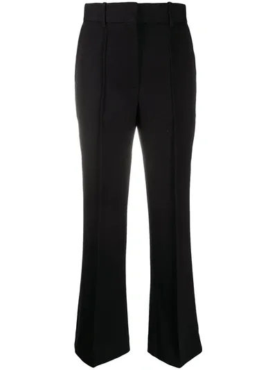 Givenchy Cropped Tailored Trousers In Black