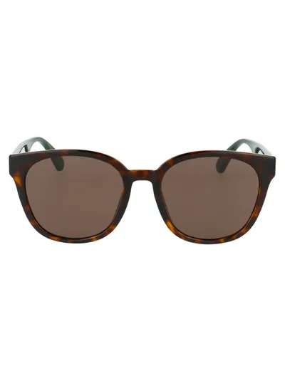 Gucci Eyewear Round Frame Sunglasses In Multi