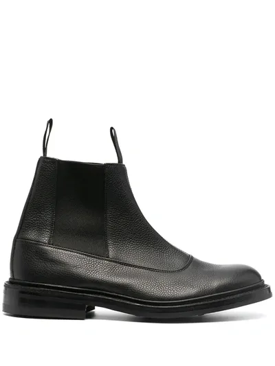 Tricker's Derek Chelsea Boots In Black