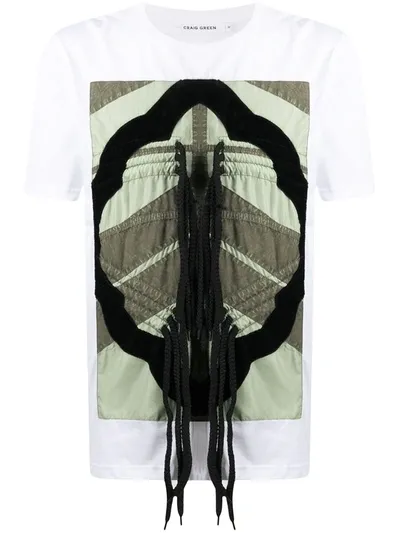 Craig Green Graphic Print Short-sleeved T-shirt In White