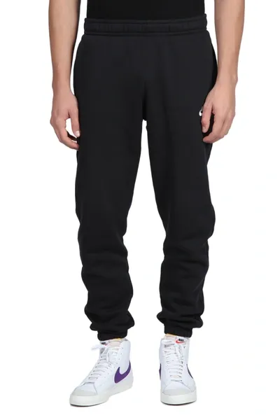 Nike Logo Sweatpants In Black/ Pale Ivory