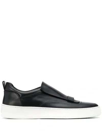 Sergio Rossi Sr1 Addict Sneakers In Nappa Leather In Black